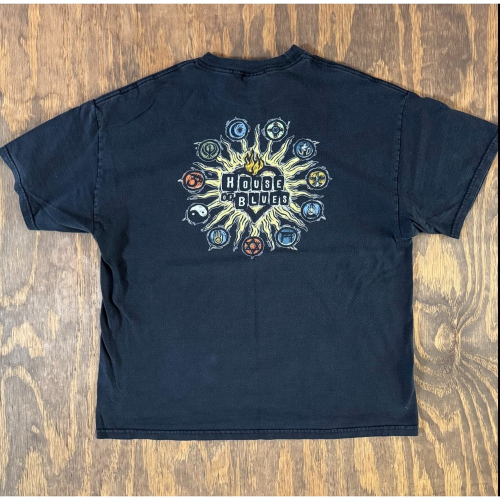 Vintage House of Blues Myrtle Beach Unity in Diversity Tee Men's XL Black